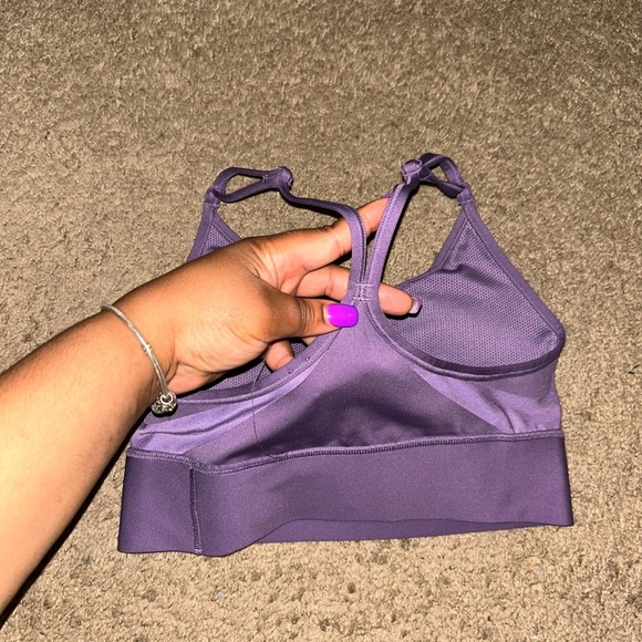 Nike Purple Sports Bra with Cross-Back Design size small - Picture 4 of 5